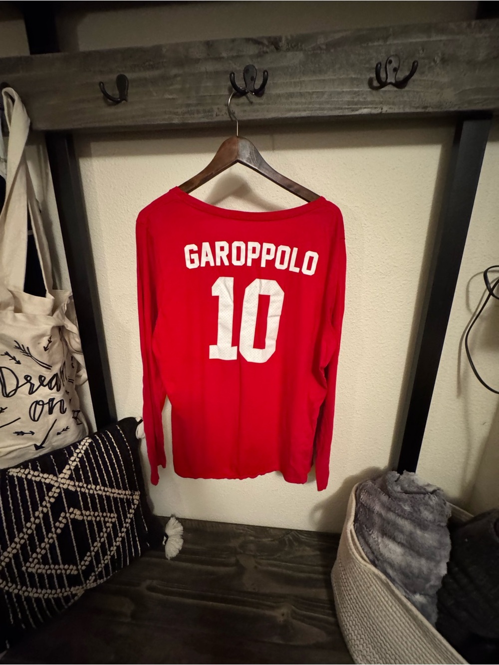 49ers Garappolo long sleeve tee